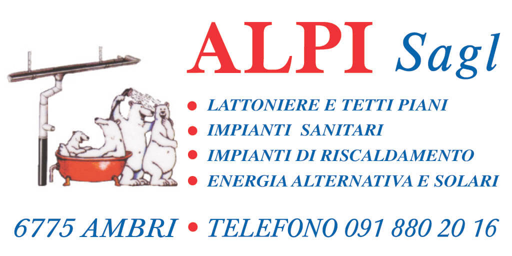 Summer Carnival: Logo sponsor Alpi Sagl Ambrì