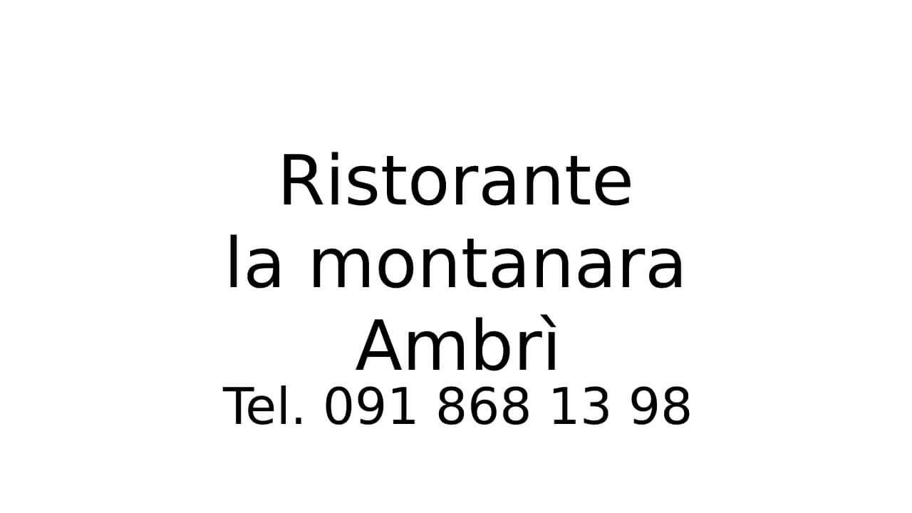 Summer Carnival: Logo sponsor Ristorante La Montanara